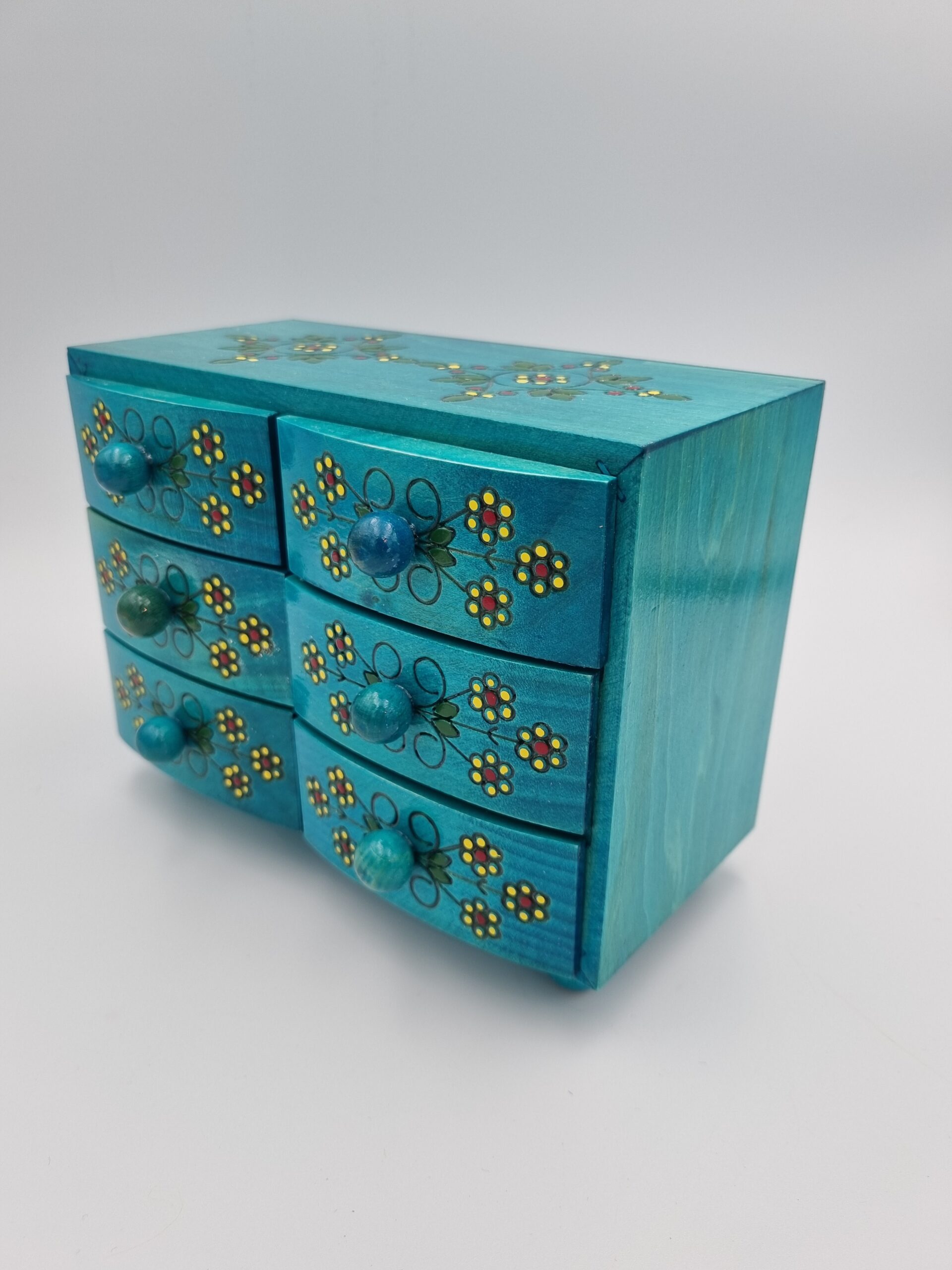 Szkatułka – Mini Komoda z 6 Szufladkami - obrazek 12