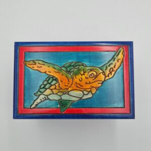 Szkatułka kuferek Żółw 16,5x11 [cm]