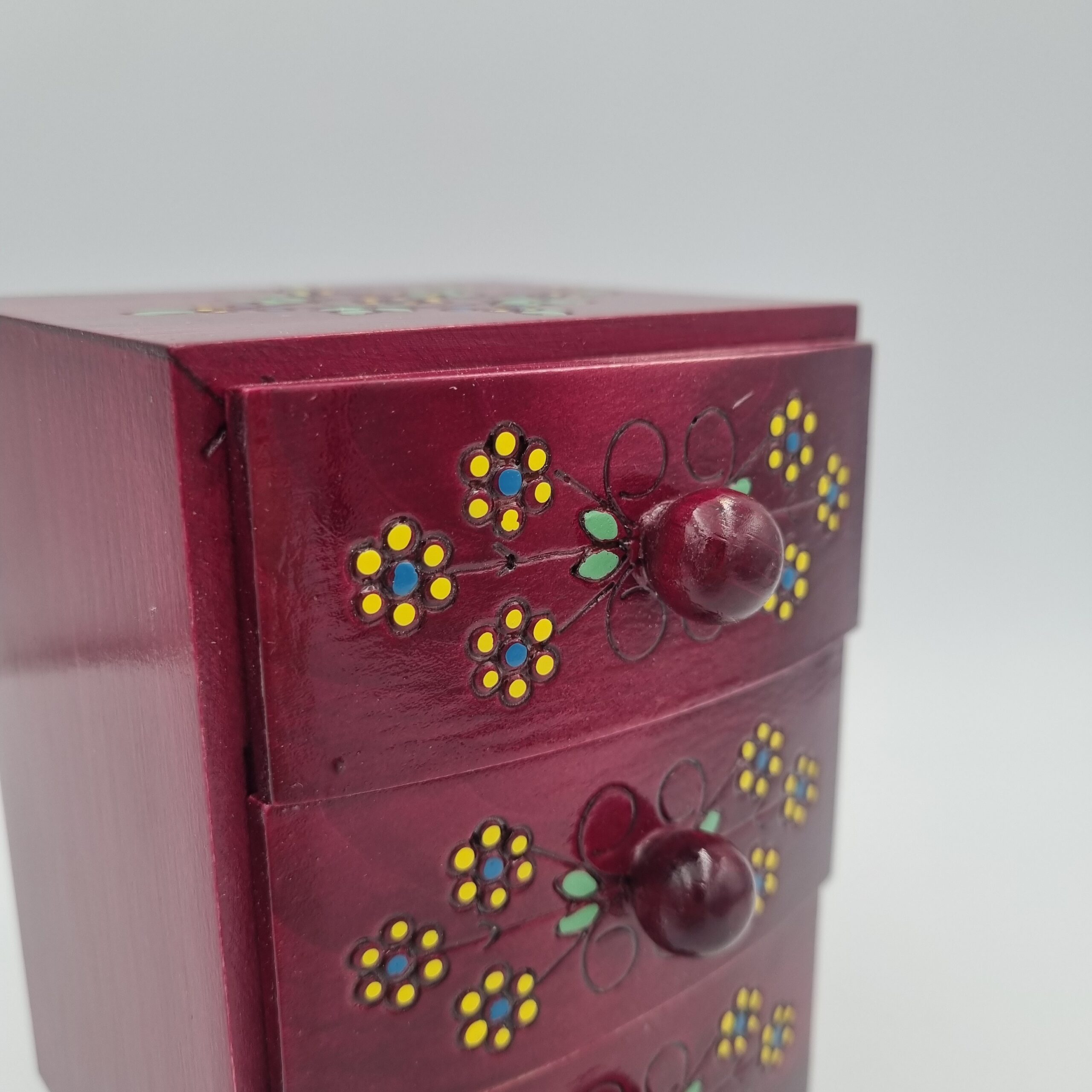 Szkatułka – Mini Komoda z 3 Szufladkami - obrazek 6